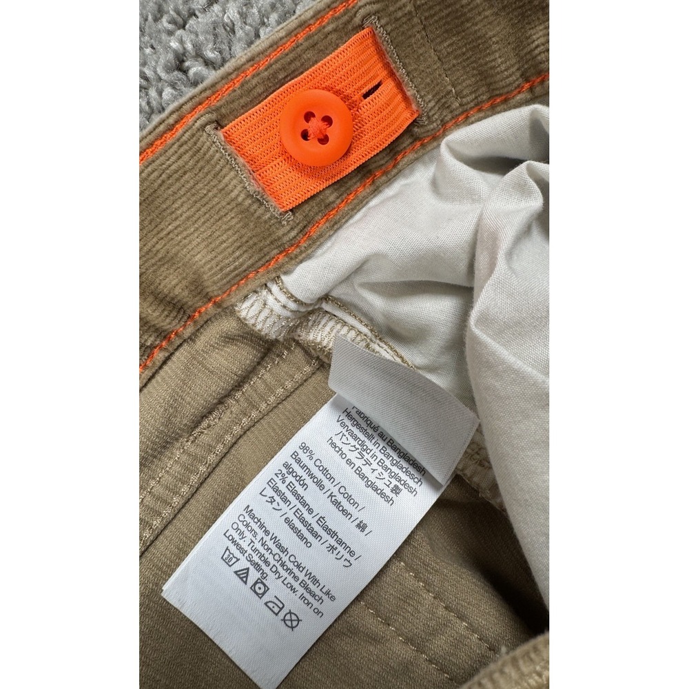 Crewcuts J Crew Girls Corduroy Pants Straight Leg Beige Casual Size 14 - Picture 5 of 8